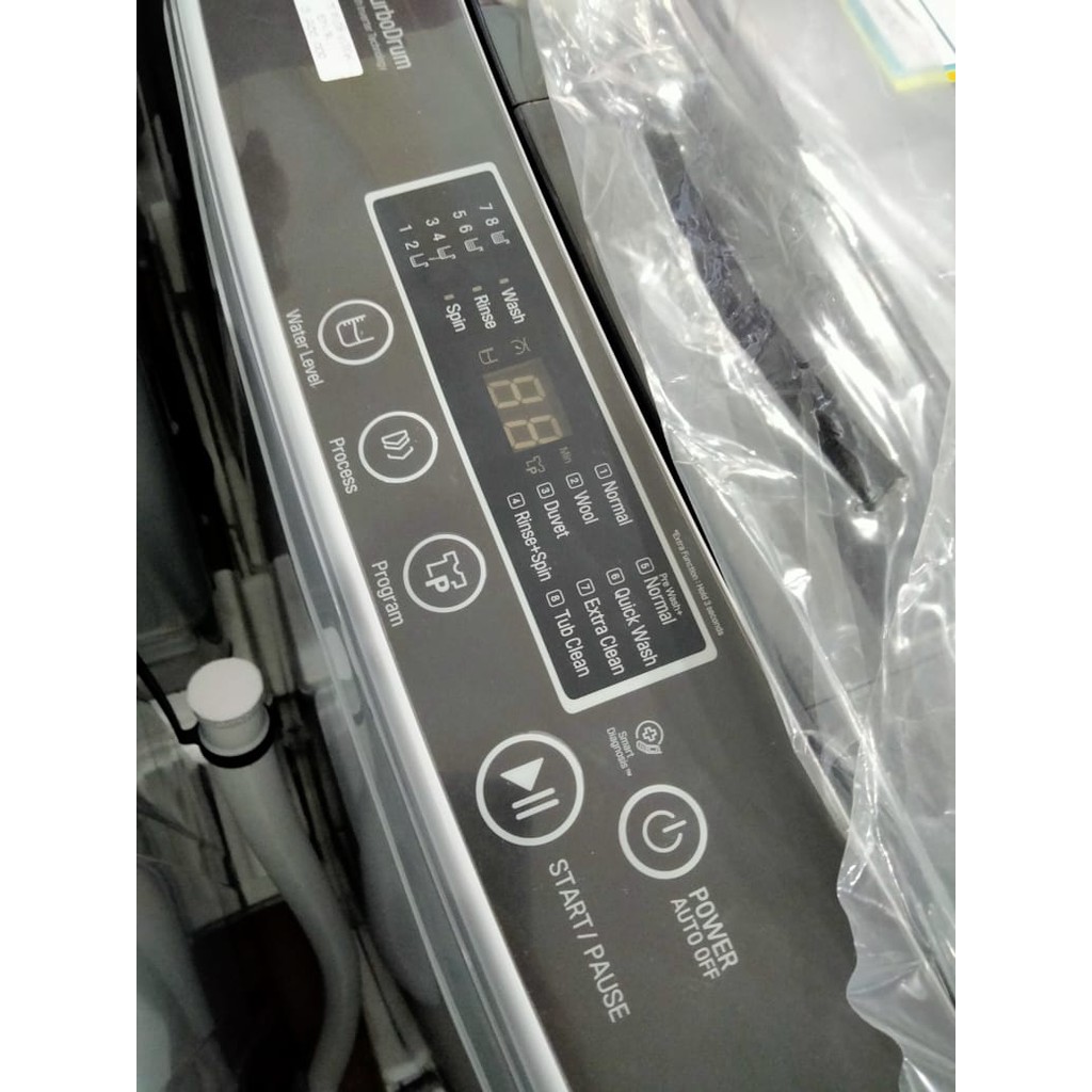 LG Mesin cuci  1 tabung Top Loading T2108VSPCK 8 kg SMART INVERTER Magelang