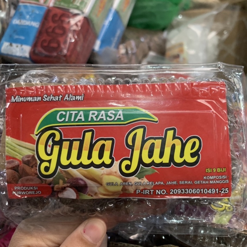 

GULA JAHE / GULA JAHE MERAH