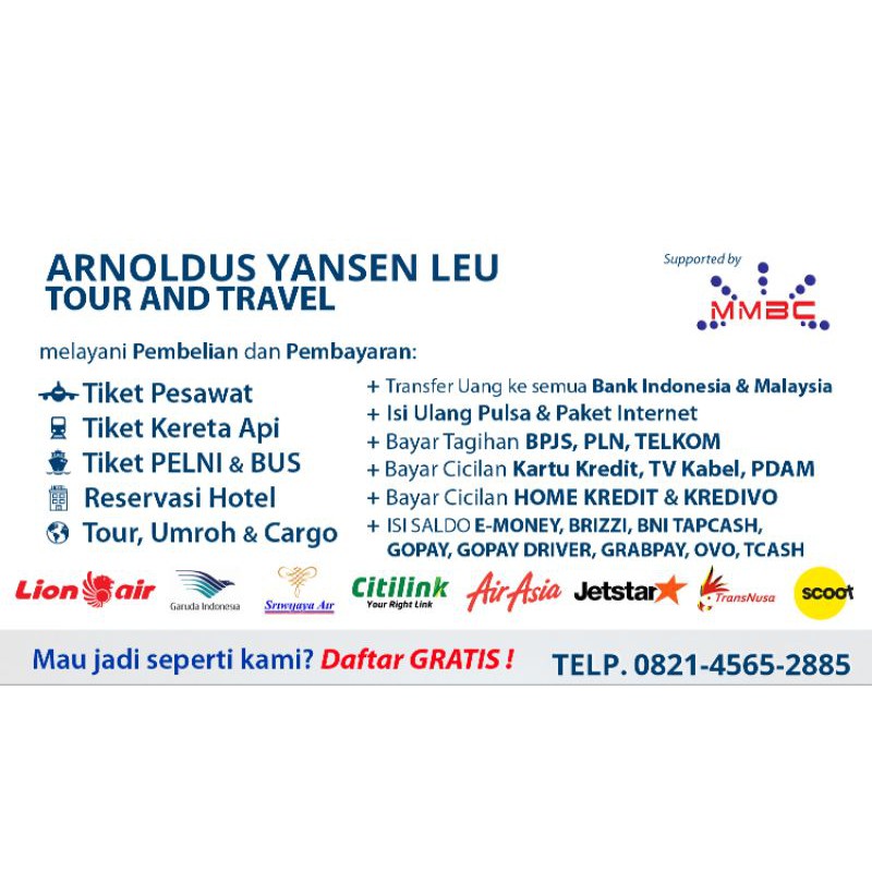 agen pulsa, tiket pesawat, pelni