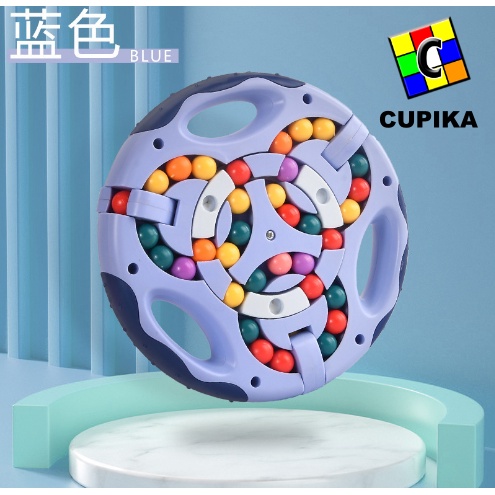 Rubik asah otak puzzle 3 bulat rotating magic toys Tiktok mainan anak beads