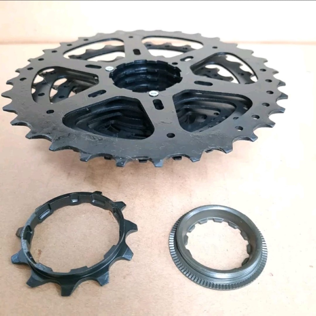 TERMURAH!!! Sprocket Sepeda 8 Speed 11-32 T / SHIMANO ORIGINAL HG-31 Hitam / Realpict