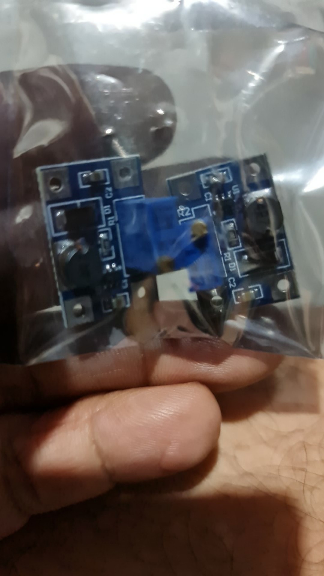 Xinxxin101 Modul Step Up Dc-dc Sx1308 Dapat Disesuaikan 2-24v Ke 2-28v 2a