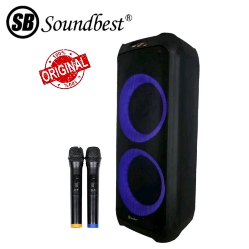 SPEAKER AKTIF 12 INCH DOUBLE SOUNDBEST TRANSFORMER 12 USB BLUETOOTH