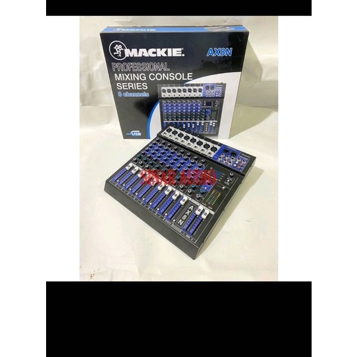 MIXER MACKIE AX8N MIXER 8 CHANNEL MACKIE AX8 N
