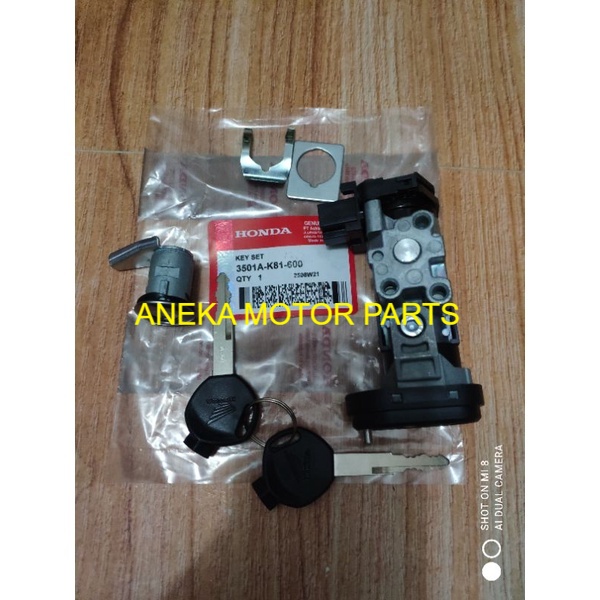 KUNCI KONTAK SET ASSY BEAT ESP BEAT POP BEAT FI NEW  2016 2019 ANEKA MOTOR ANEKA MOTOR