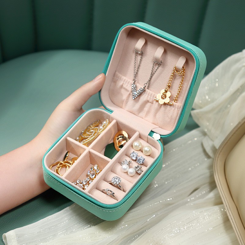 WJ0039 Kotak Tempat Penyimpanan Perhiasan Anting Cincin Kalung Jewelry Box Case