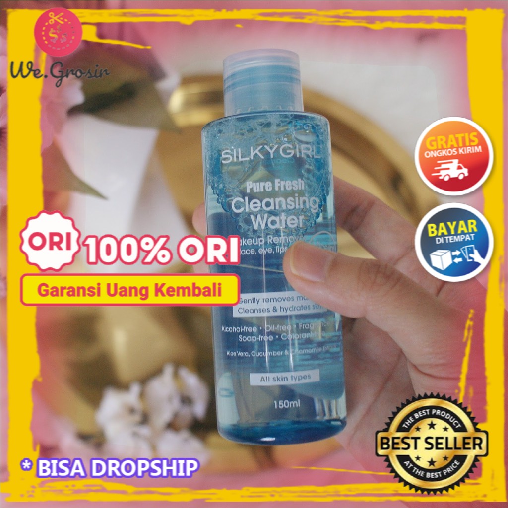 silkygirl pure fresh cleansing water