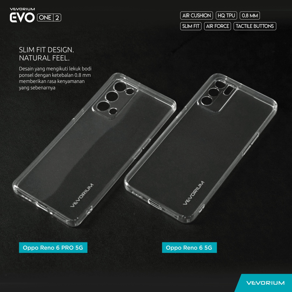 VEVORIUM EVO ONE Oppo Reno 6 Reno6 5G Soft Case Softcase Reno 6 PRO