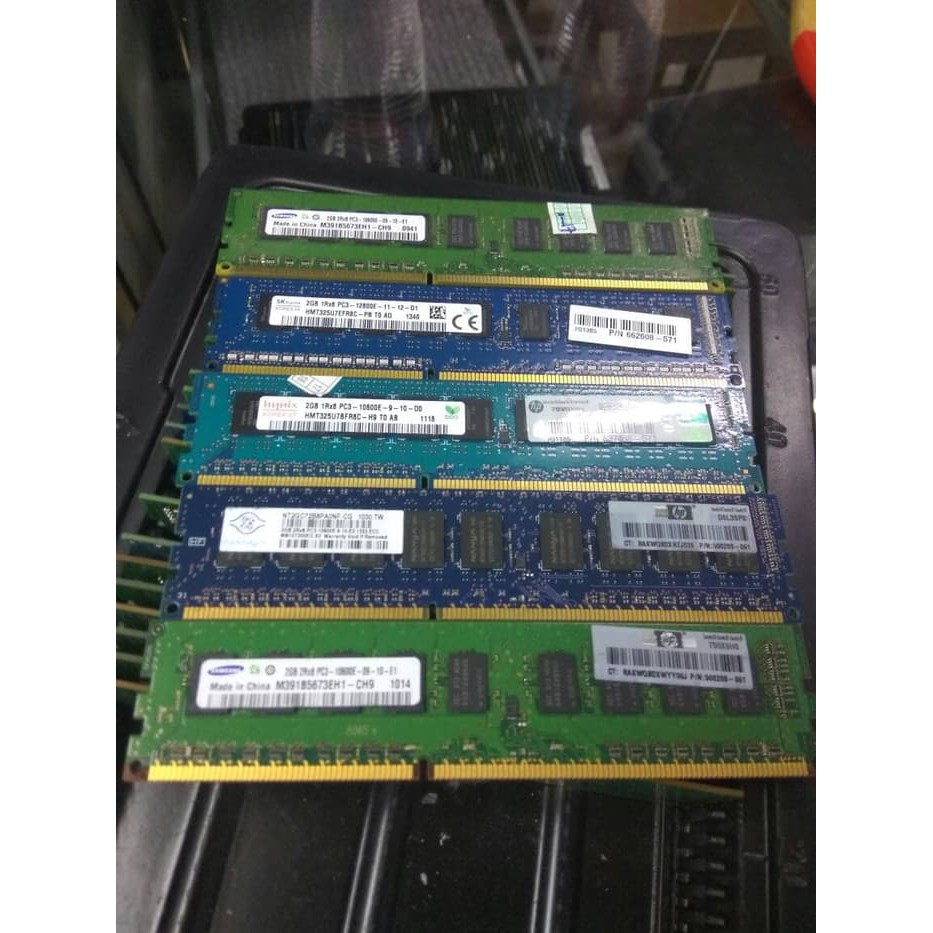 Memory RAM SERVER 2GB DDR3 ECC Pc3-10600E KHUSUS PC SERVER, DAN BERGARANSI MURAH MERIAH