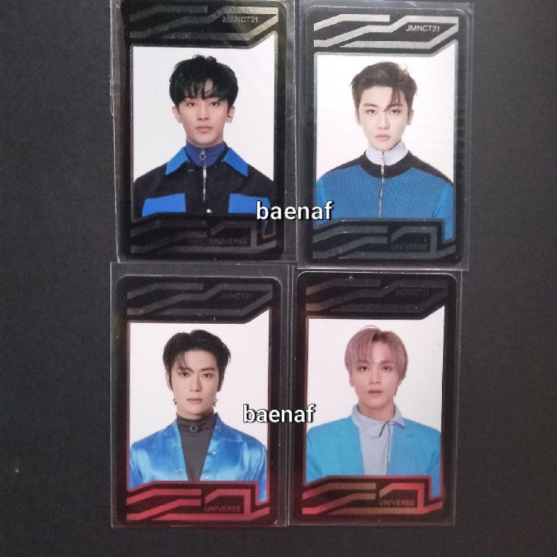 universe card (uc) jaemin jeno jaehyun uc jaemin uc jeno