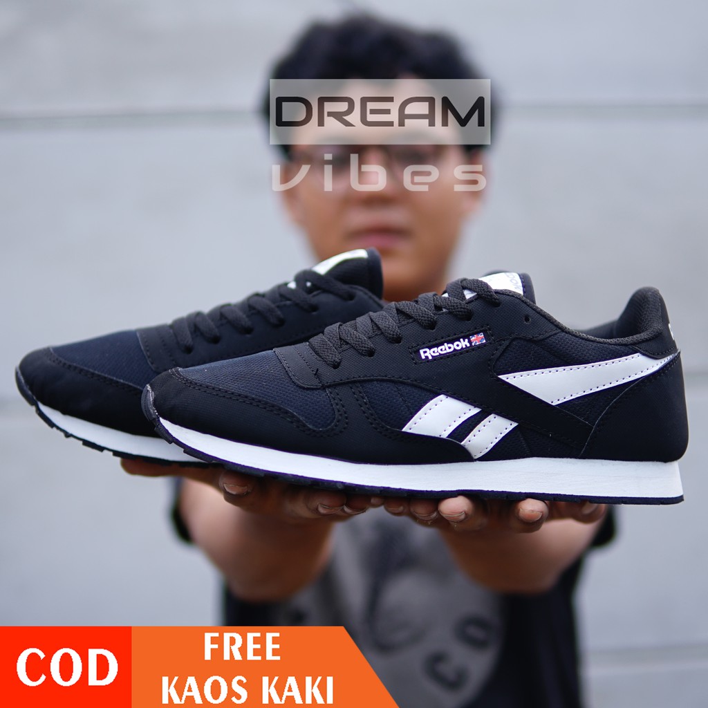 Sepatu Reebok Classic Cowok Grade Original Casual Sport