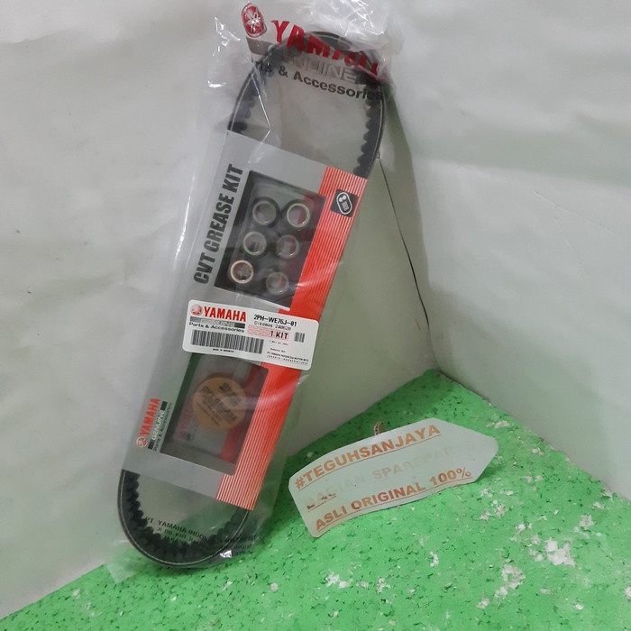 Van Belt V-Belt V Belt Set + Roller Mio M3 Mio Z 125 - Asli Yamaha