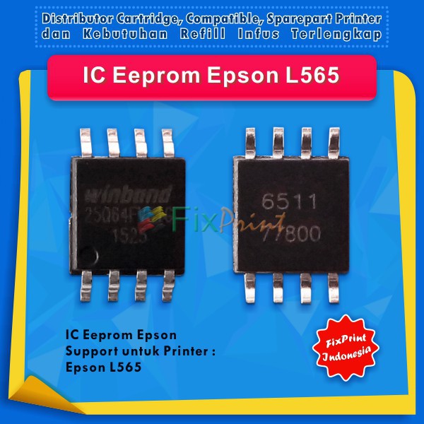 IC Eprom Epson L565, IC Eeprom Reset Epson L565, Resetter Printer Epson L565