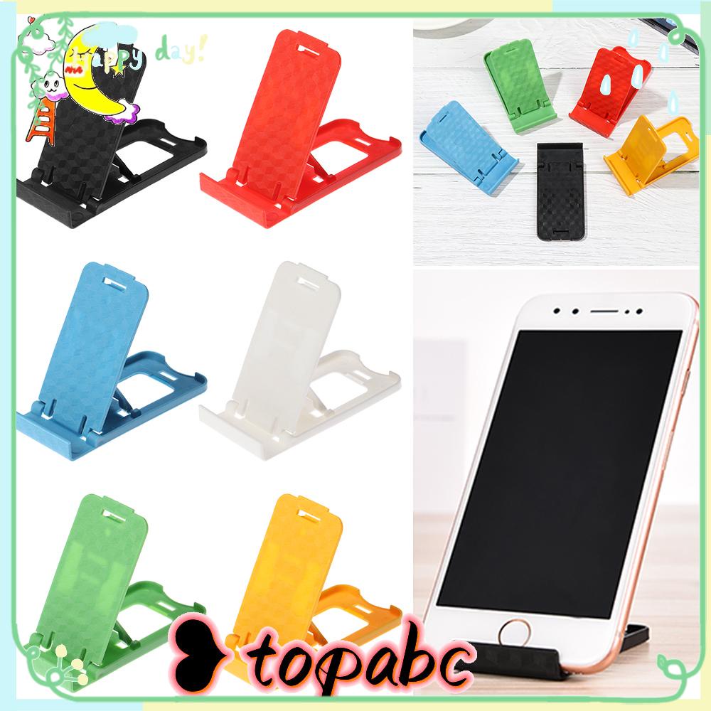 TOP Gift Folding Bracket Universal Mount Stand Phone Holder Convenience Mini Cellphone Stand Adjustable Cellphone Tablet/Multicolor