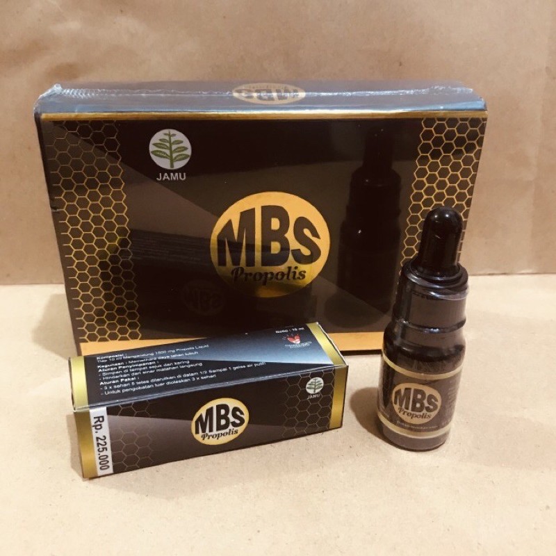 MBS PROPOLIS 10 ml [100% ASLI]