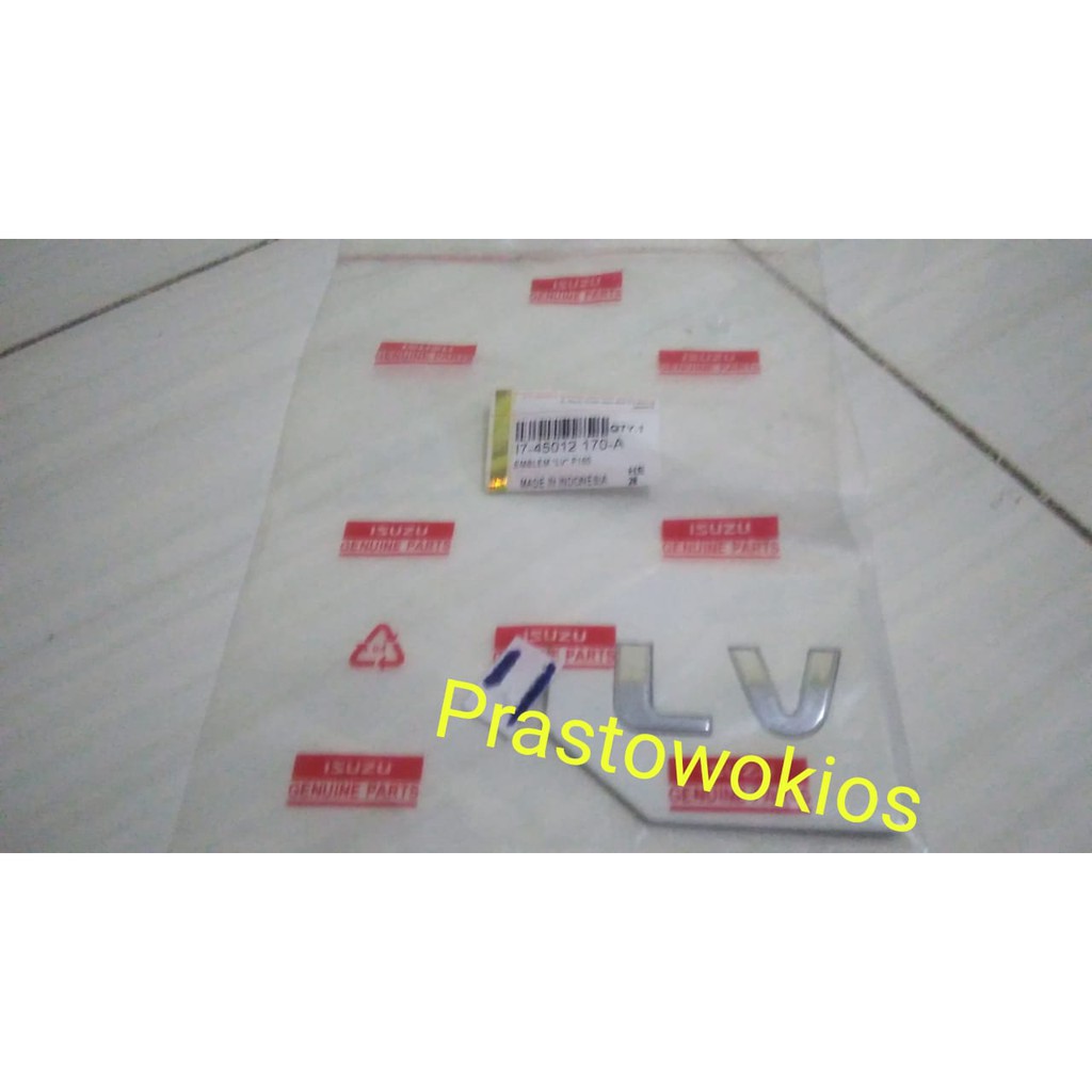 emblem LV ISUZU PANTHER