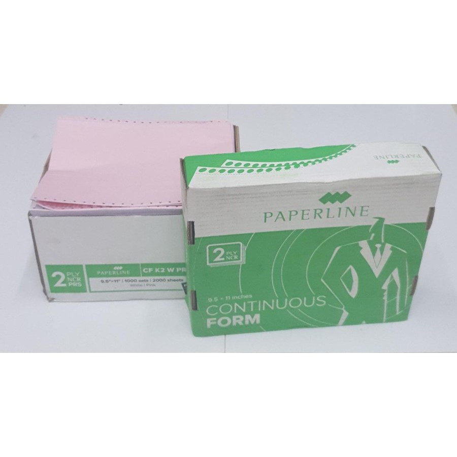 

CONTINUOUS FORM PAPERLINE NCR K2 PRS WRN (1000 set) 2 PLY / LAPIS