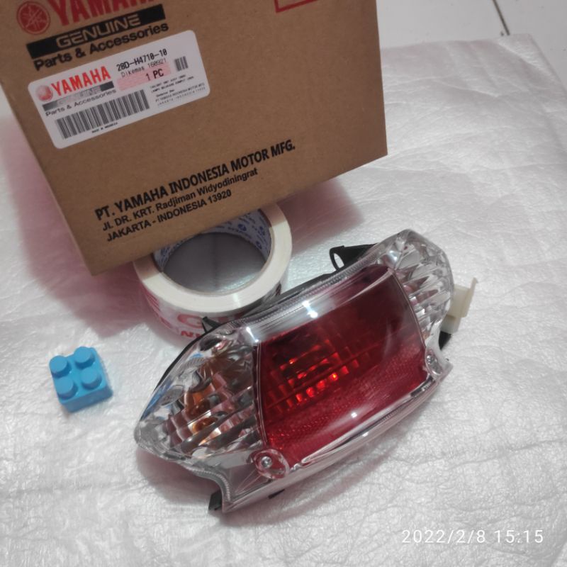 STOPLAMP LAMPU BELAKANG SET MIO SPORTY SMILE ORIGINAL ORI YAMAHA