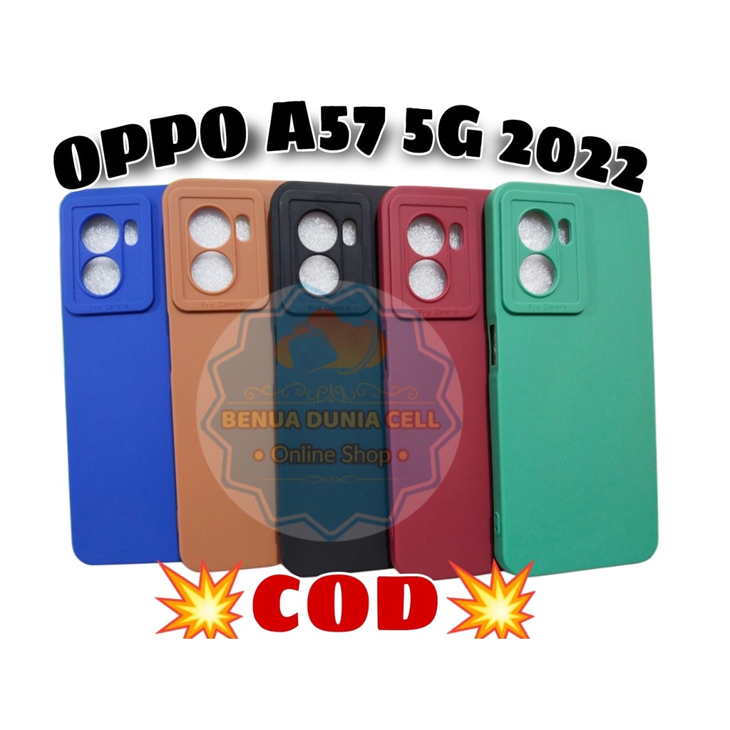 OPPO A57 5G 2022 - SOFTCASE PRO KAMERA PC OPPO A57 5G 2022 - BDC