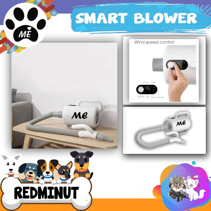 Pet Grooming &quot;REDMINUT&quot; Blower Dryer Pengering Bulu Hewan