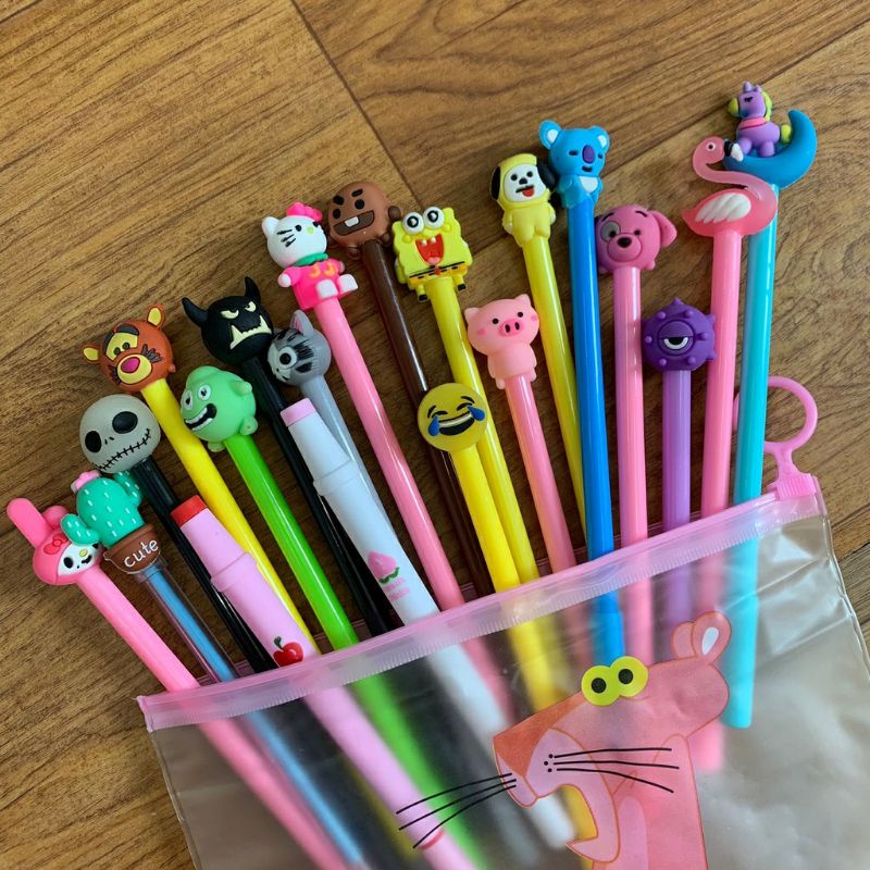 

Set Pen 20 pcs Pouch set alat tulis murah
