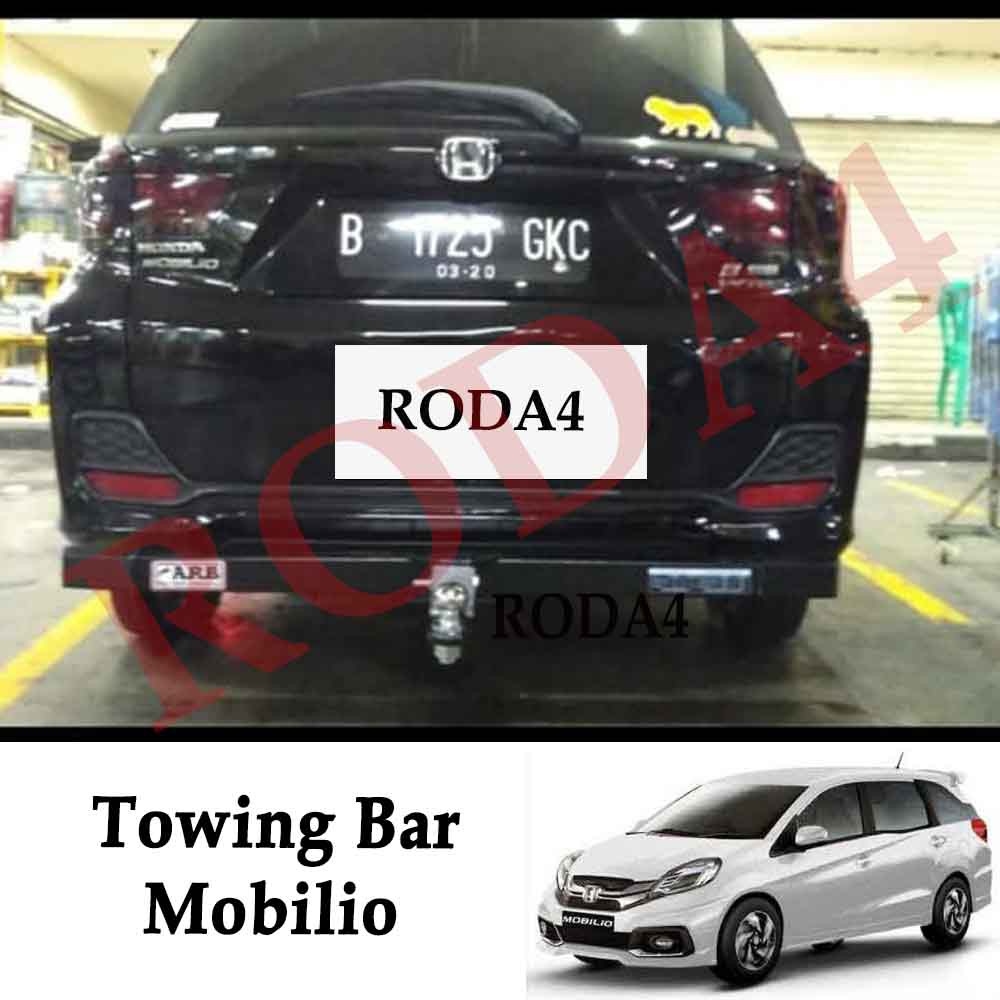 Towing Bar Besi Bumper Belakang ARB Mobilio Panjang Full