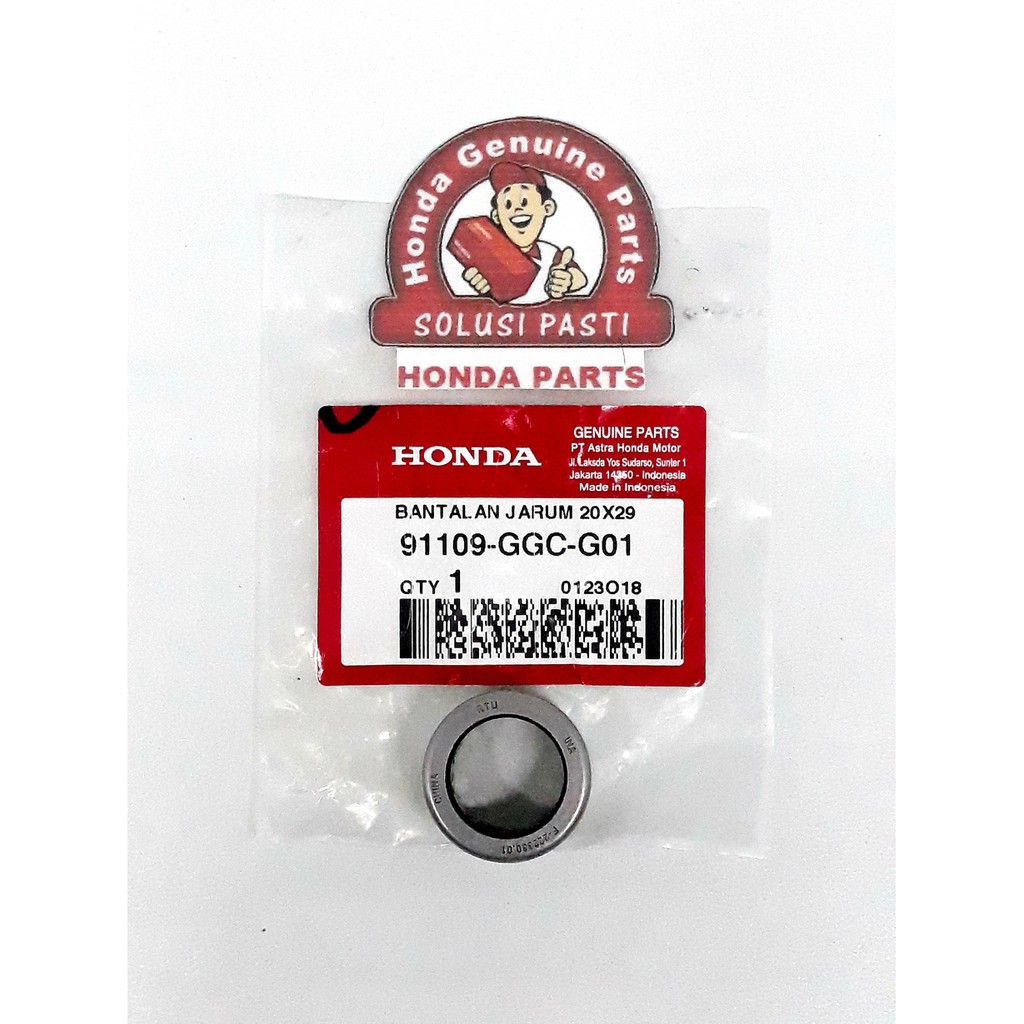 BANTALAN JARUM LAHAR BAMBU BEARING NEEDLE PULLY PULI POLI MATIK 20X29X18 91109-GGC-G01