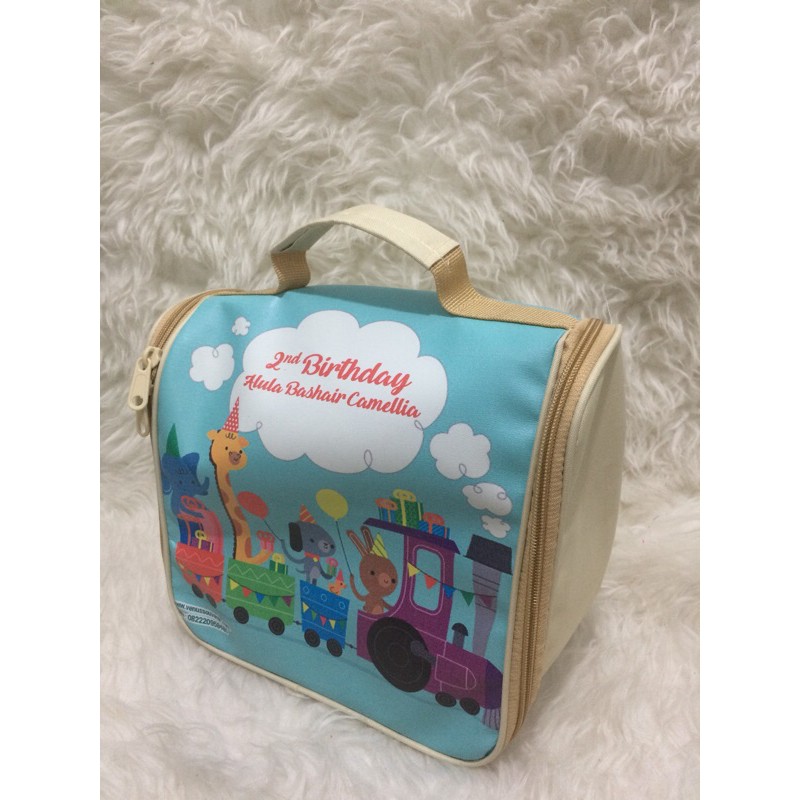 

tas ultah custom model tenteng full resleting premium