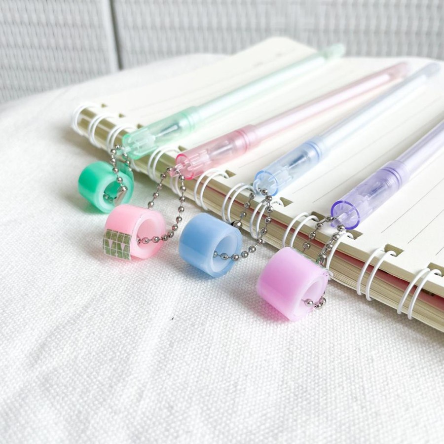 

PULPEN GANTUNGAN SOLATIP MINI IMUT WARNA CANTIK LUCU TERMURAH UNIK