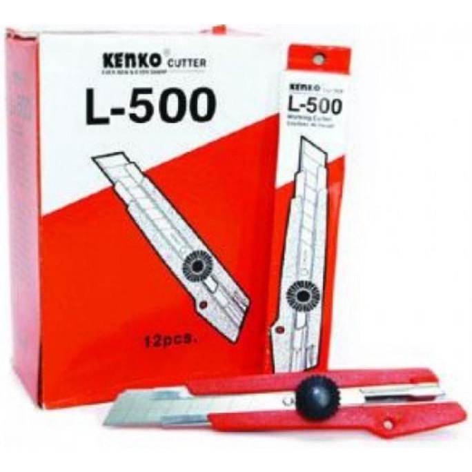 

Cantik Cutter Kenko L-500 ( Besar ) 18Mm Blade Berkualitas