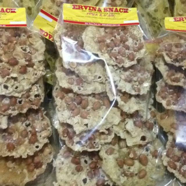 

Peyek Kacang Homemade ERVINA SNACK