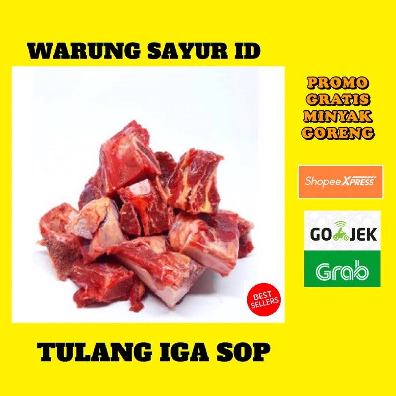 

TULANG IGA SOP SUPER 500 GRAM (BUKAN FROZEN)