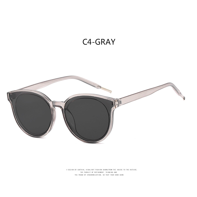 Korean fashion big frame retro ins trendy sunglasses for men and women