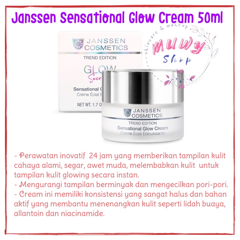 Janssen Sensational Glow Cream 50ml