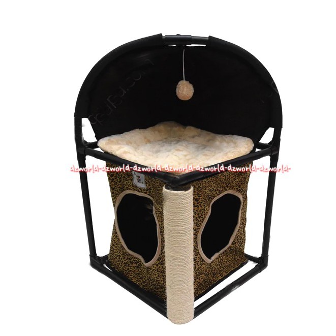 Paws N Tails Cats Box Tempat Kandang Kucing Anjing 40 x 40 x 70 cm