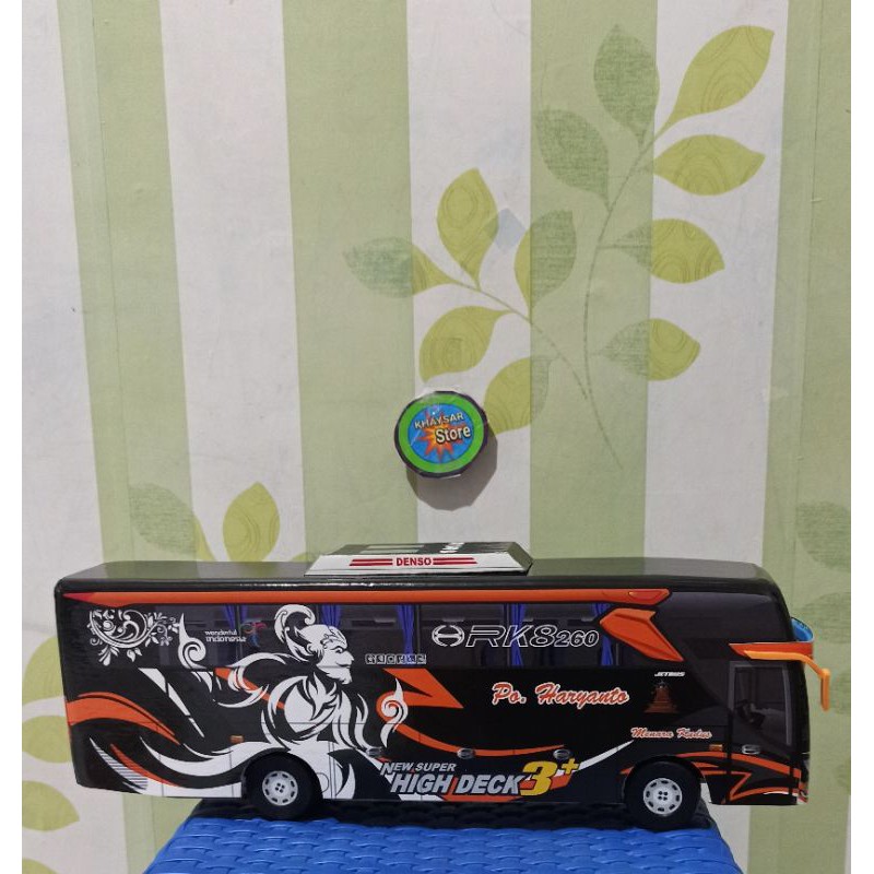 miniatur Bus bis / mainan bus bisharyanto BIMA