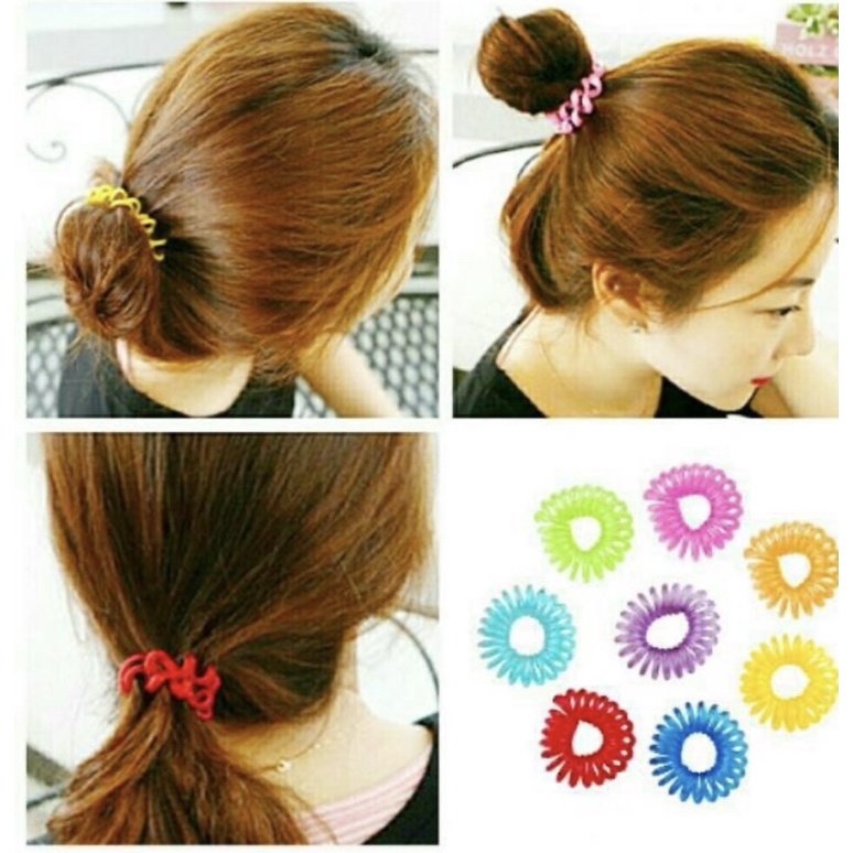 ikat rambut SPIRAL  perpc