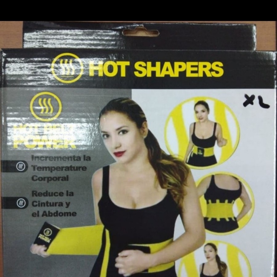 Korset Hot Shaper Belt Power Kuning - Sabuk Pembakar Lemak