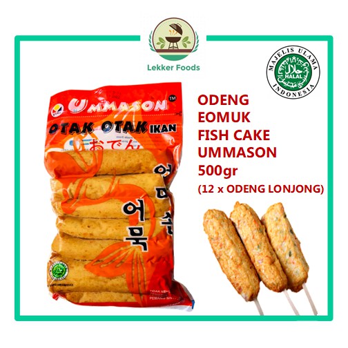 

Odeng Eomuk Sosis Fish Cake Ummason 500 gram