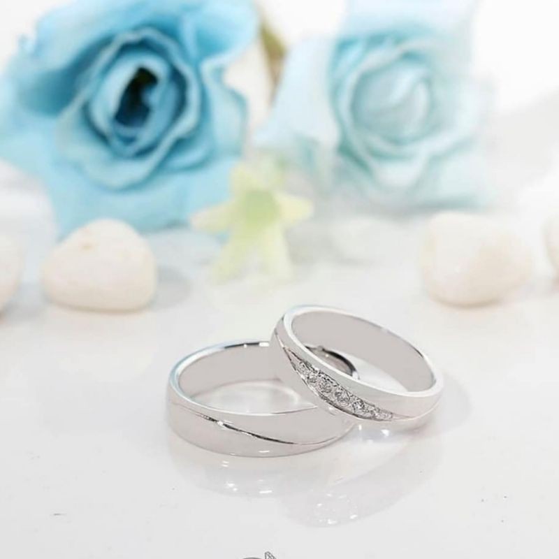 Cincin wedding cincin nikah cincin lamaran cincin tunangan perak 925