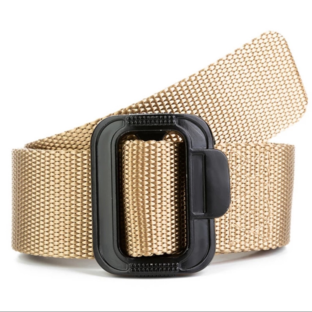 Ikat Pinggang Pria Sabuk Nylon Tactical Gesper Coating Men belt S036