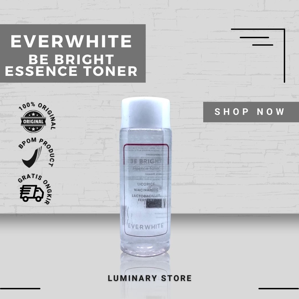 EVERWHITE ESSENCE TONER PEMBERSIH WAJAH BPOM EVER WHITE PERAWATAN WAJAH CLEANSER PERAWATAN KULIT