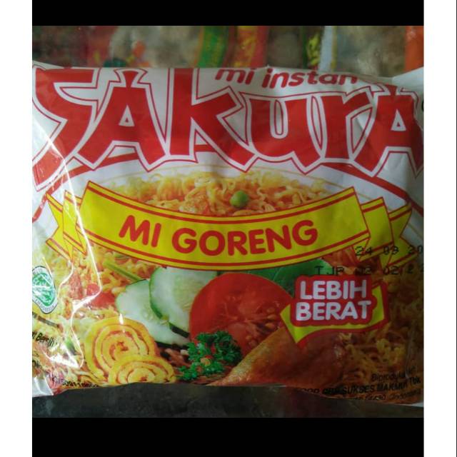 

Mie instan sakura per 5 pcs / bungkus