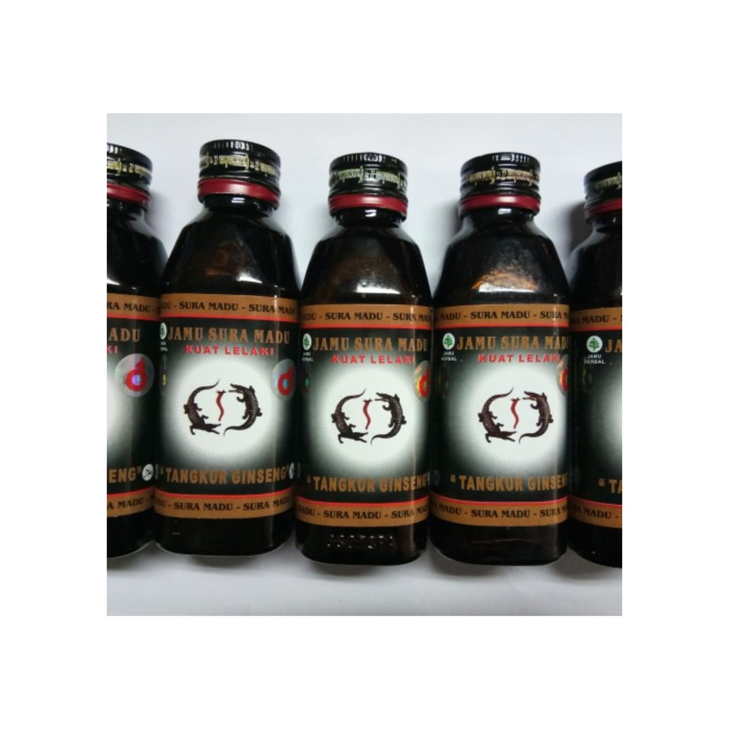 1 PACK JAMU TANGKUR GINSENG SURAMADU ISI 10 BOTOL 150ml
