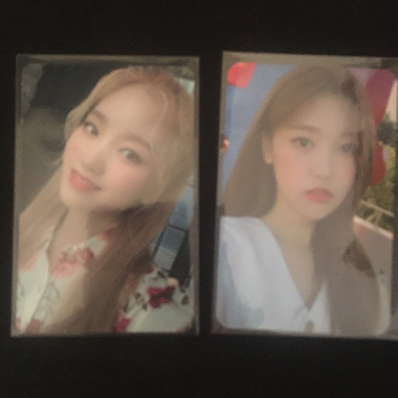 PHOTOCARD LOONA 12:00 WHY NOT | CHOERRY GOWON BENEFIT MMT 12:00