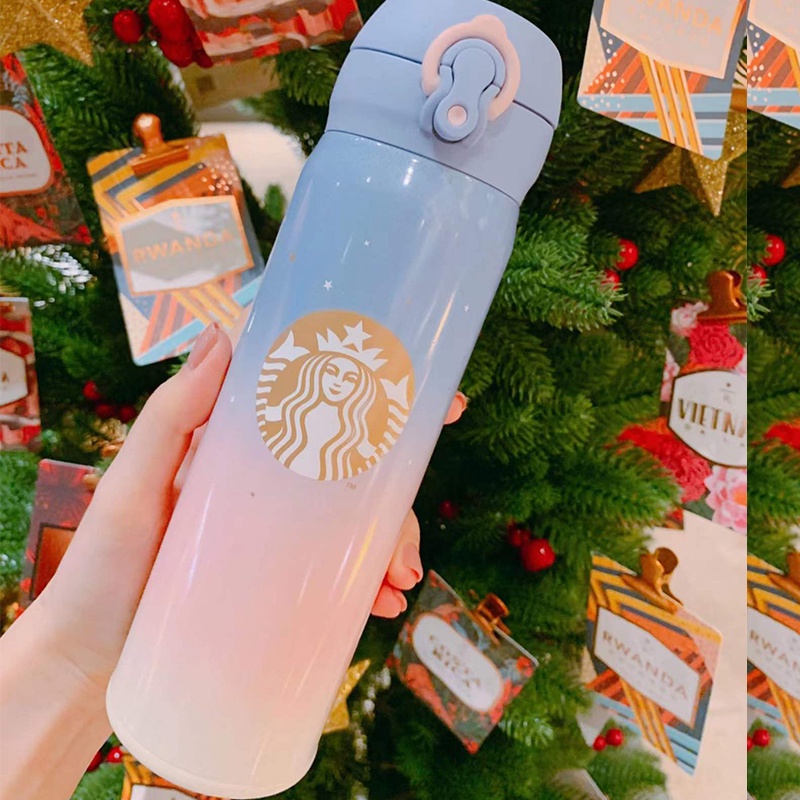 Starbucks Tumblr Botol  Stainless Steel Tahan Panas Dan 500ML