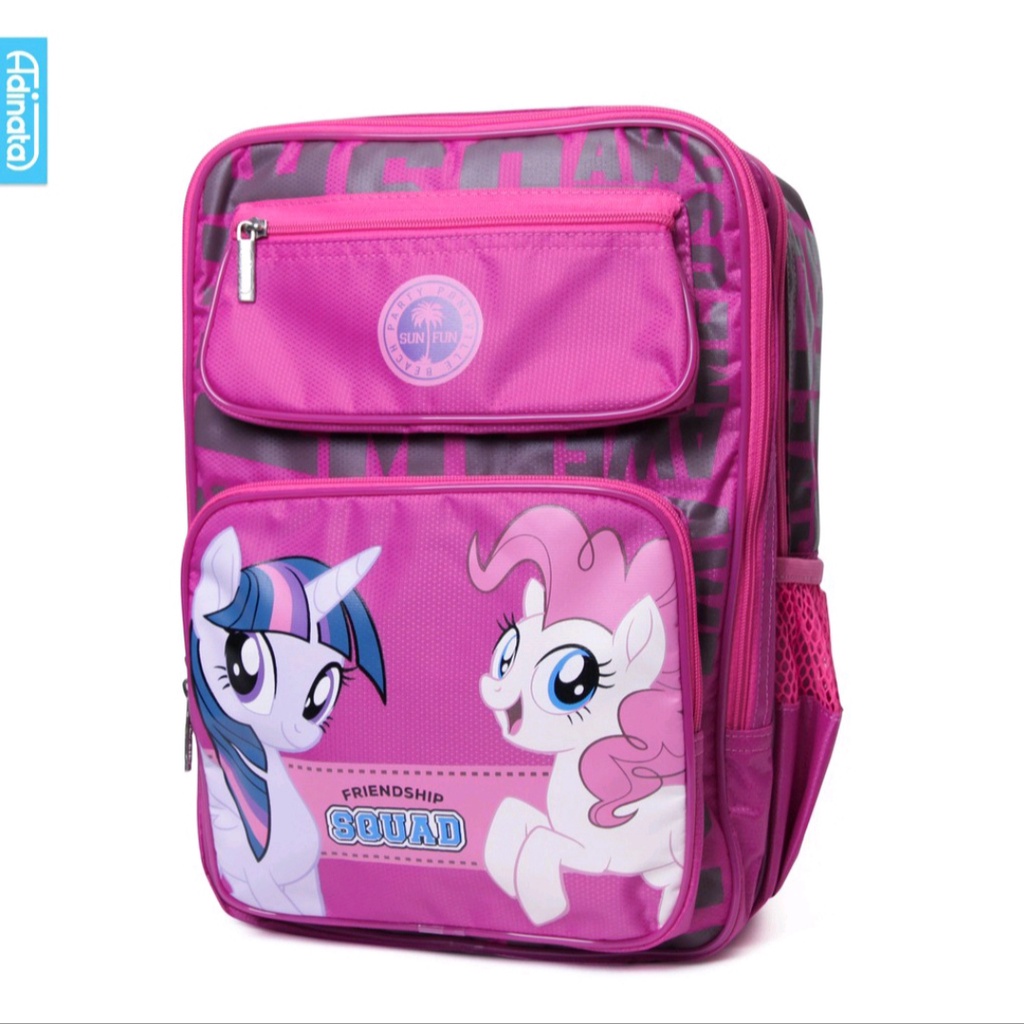 Gramedia Yogya - Adinata Tas My Little Pony Squad Backpack L  1729-0182 / Tas sekolah / Ransel Anak