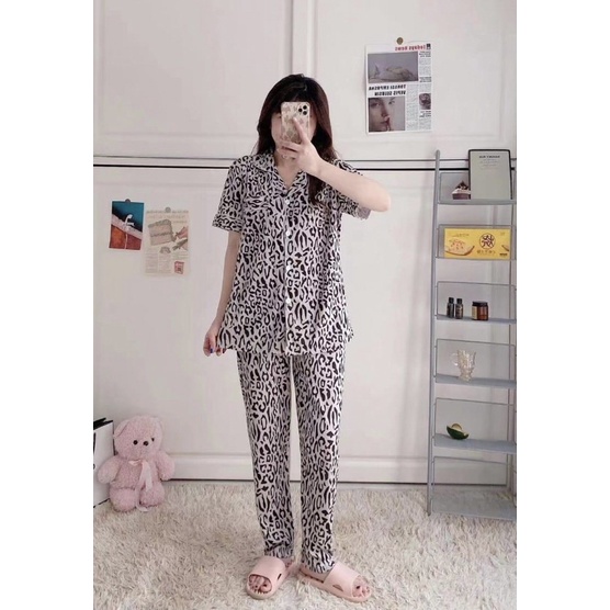 KZ_Stelan piyama krah cp pemium kancing import / Setelan baju tidur wanita cp kancing terbaru / Set piyama cp kerah wanita impor murah / set piyama busui terbaru / stelan piyama cp / stelan super adem import terbarue