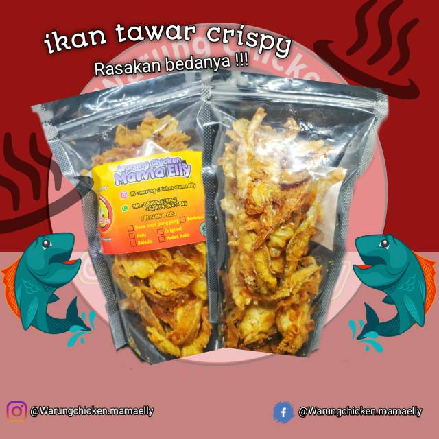 

Ikan tawar crispy