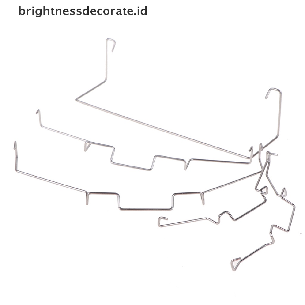 1 Pasang Bracket Buckle Elastis Bahan Baja Untuk Kipas Pendingin Cpu